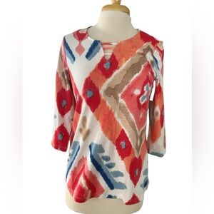 BNWT Chicos Chic Multicolor Women's Top